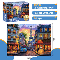 Mjyphdm puzzle box with Eiffel Tower design makes a thoughtful gift.