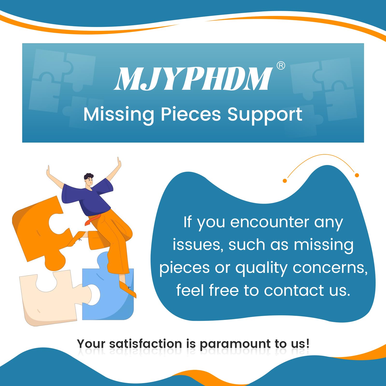 Mjyphdm wall-art-ready-puzzle: completes as decorative art after assembly.