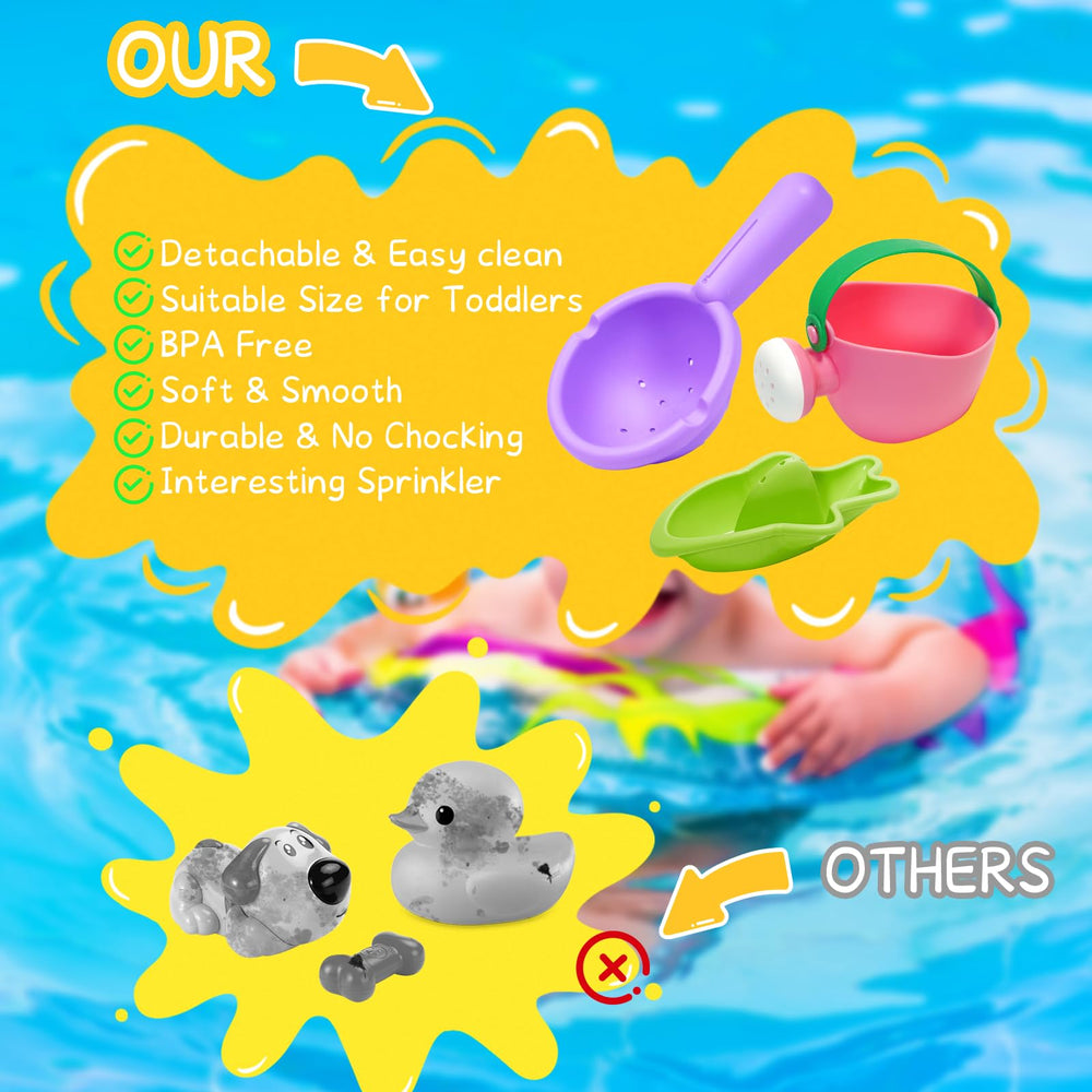 MKICLECER spoon accessory supports pretend play and pouring