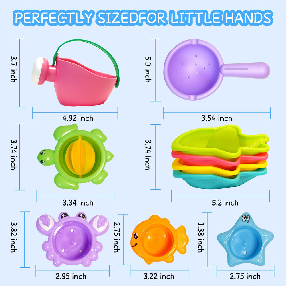 MKICLECER water squirter for pouring fun during bathtime