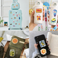 MKZ stickers on mugs phones notebooks spark creative decorating.
