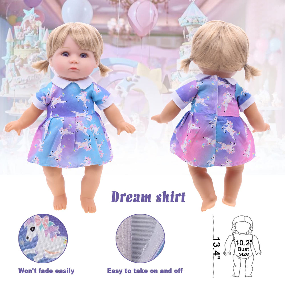 MLcnleS cute backpack keeps doll outfits portable for travel and storage.