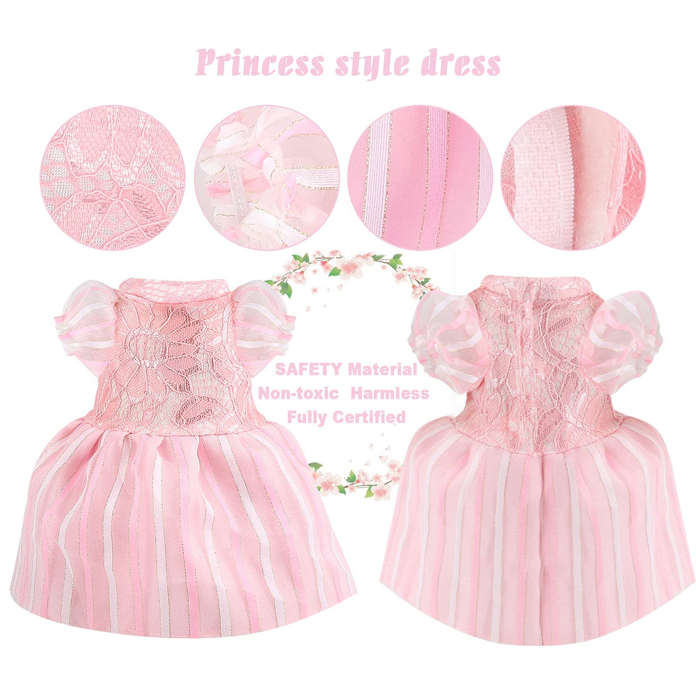 MLcnleS durable materials ensure safe, long lasting doll outfits for kids.