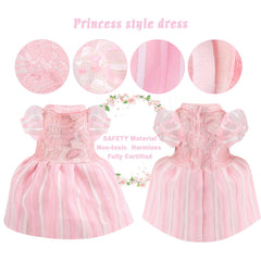 MLcnleS durable materials ensure safe, long lasting doll outfits for kids.