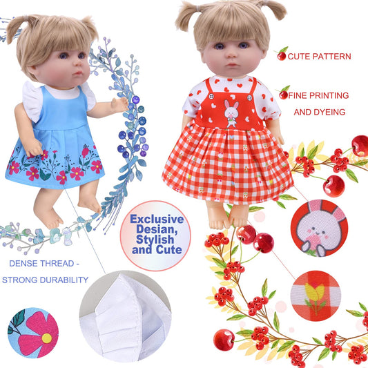 MLcnleS exclusive 360-degree sewing design for durable doll outfits.
