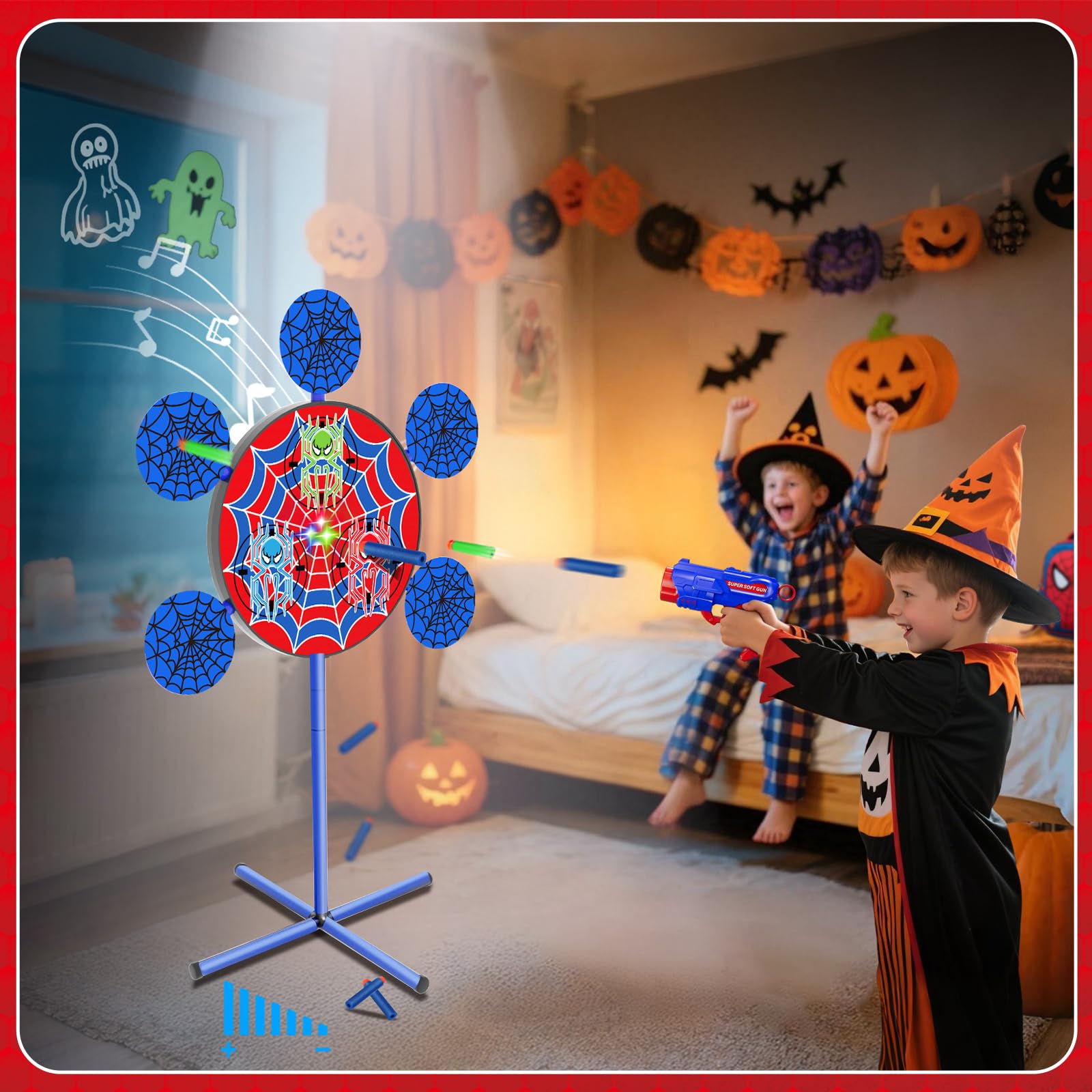 M&LD electronic targets with flashing lights for engaging play
