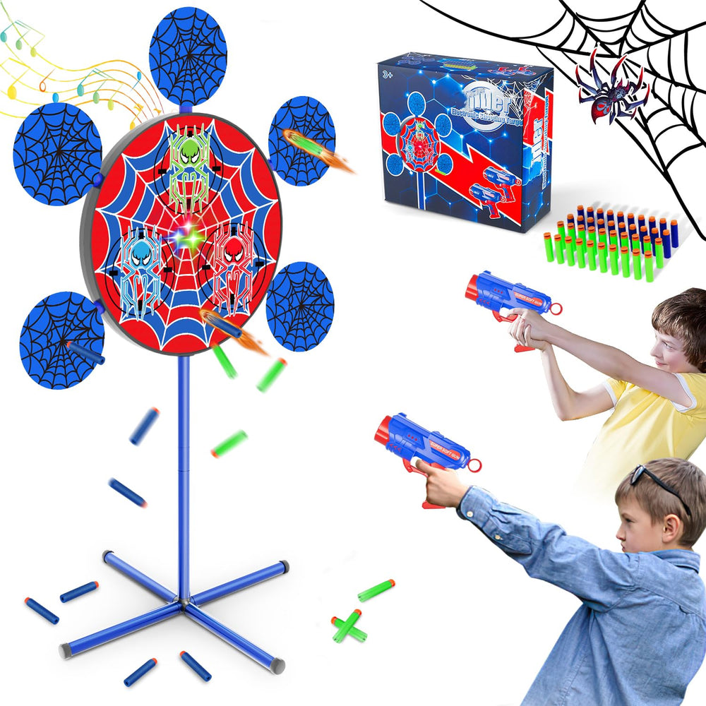 M&LD shooting targets assembly shown for easy setup and play