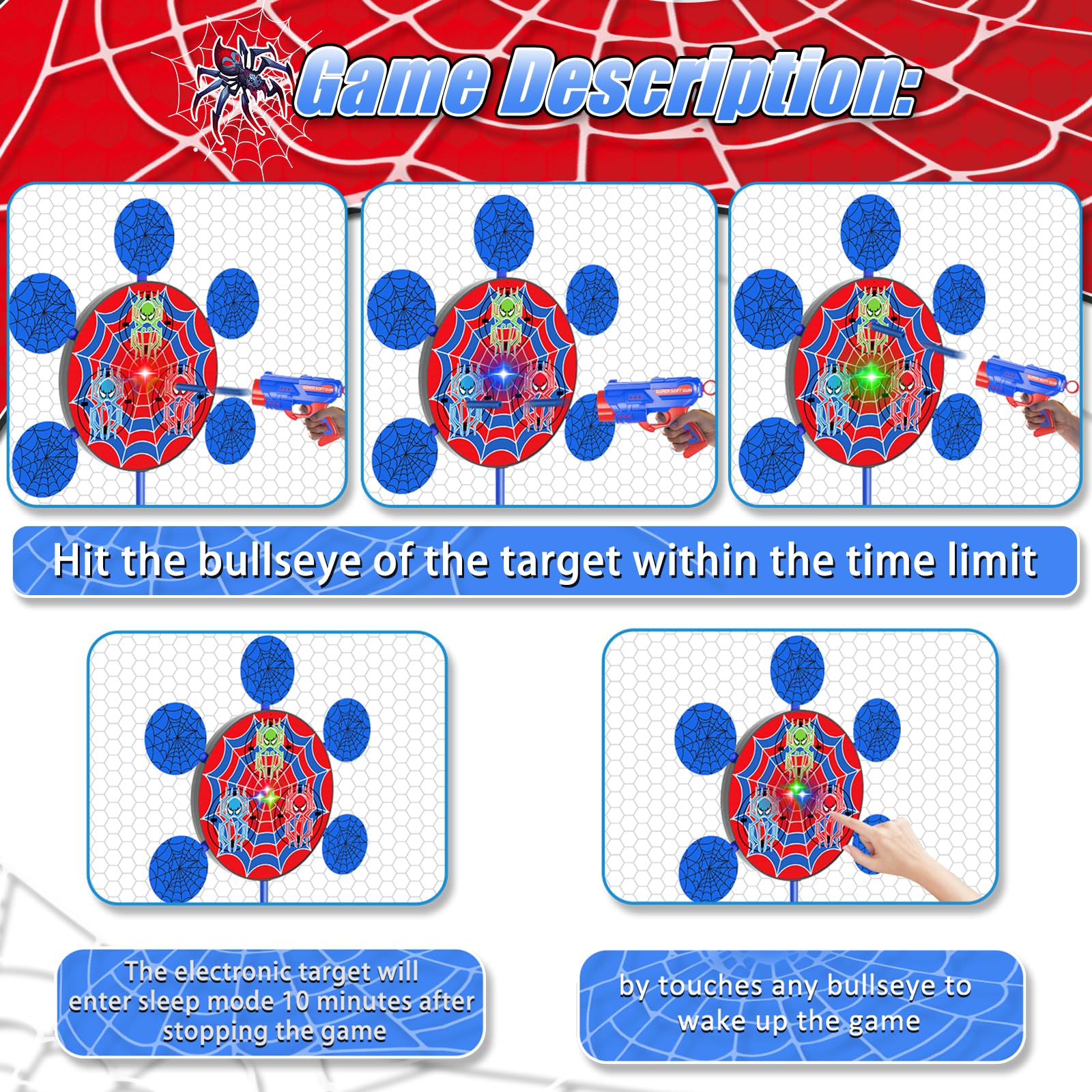 M&LD audible sound effects enhance shooting games experience