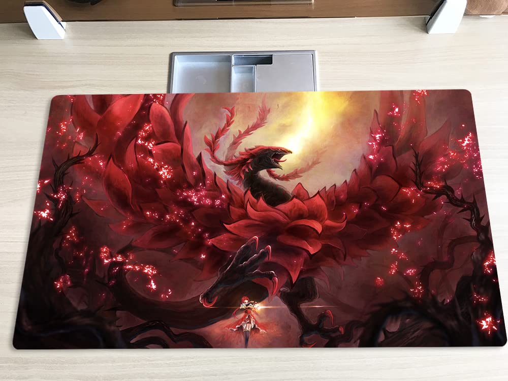 Mlikemat Akiza Izinski playmat rolled for easy transport.