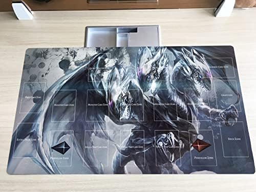 Mlikemat Blue-Eyes Ultimate Dragon mouse pad edge stitching close up durability