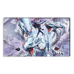 Mlikemat Dragon Magia Master playmat front view with defined zones for smooth play