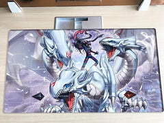 Mlikemat Dragon Magia Master playmat zones layout for organized gameplay