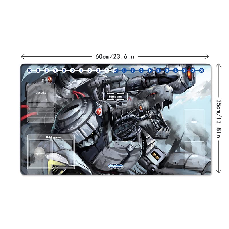 Mlikemat DTCG duel playmat with free bag included for storage and travel