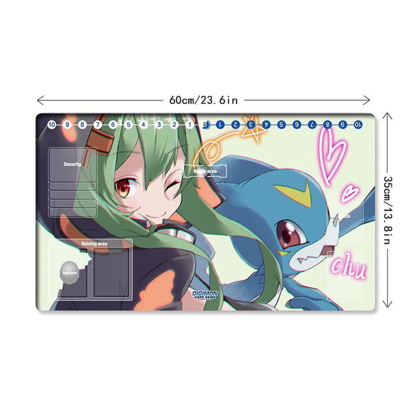 Mlikemat DTCG mat free bag included for convenient carrying and storage.