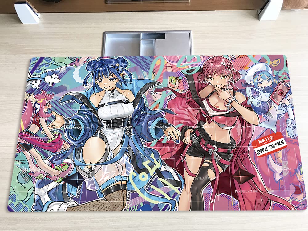 MLIKEMAT Ki-sikil Lil-la playmat showing zone divisions for card management.