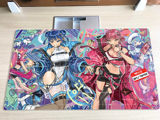 MLIKEMAT Ki-sikil Lil-la playmat showing zone divisions for card management.