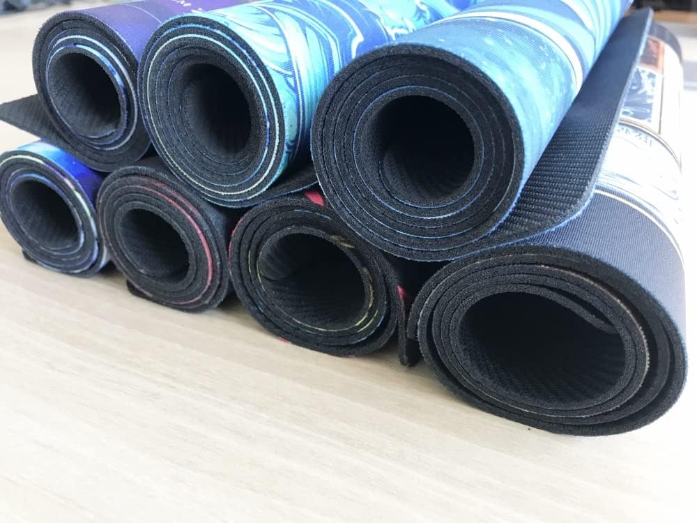 Mlikemat playmat used as a mouse pad for precise tracking.