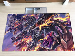 Mlikemat playmat rolled for travel, portable gaming companion.