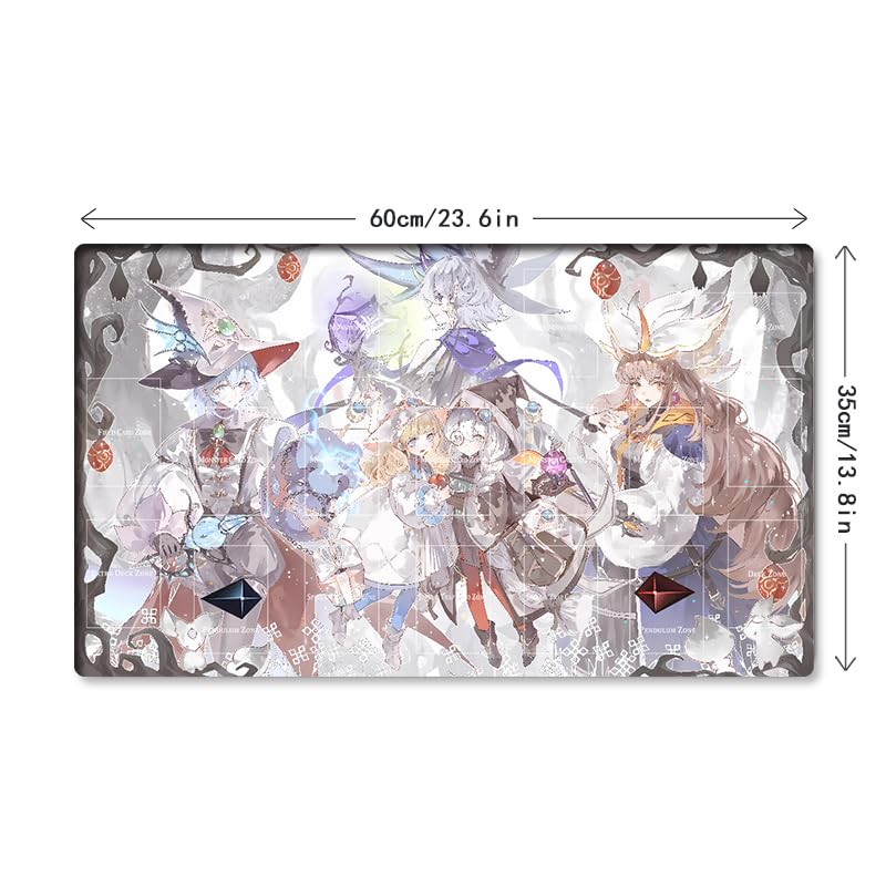 Edge design of Risette Asteria playmat for a clean, compact surface