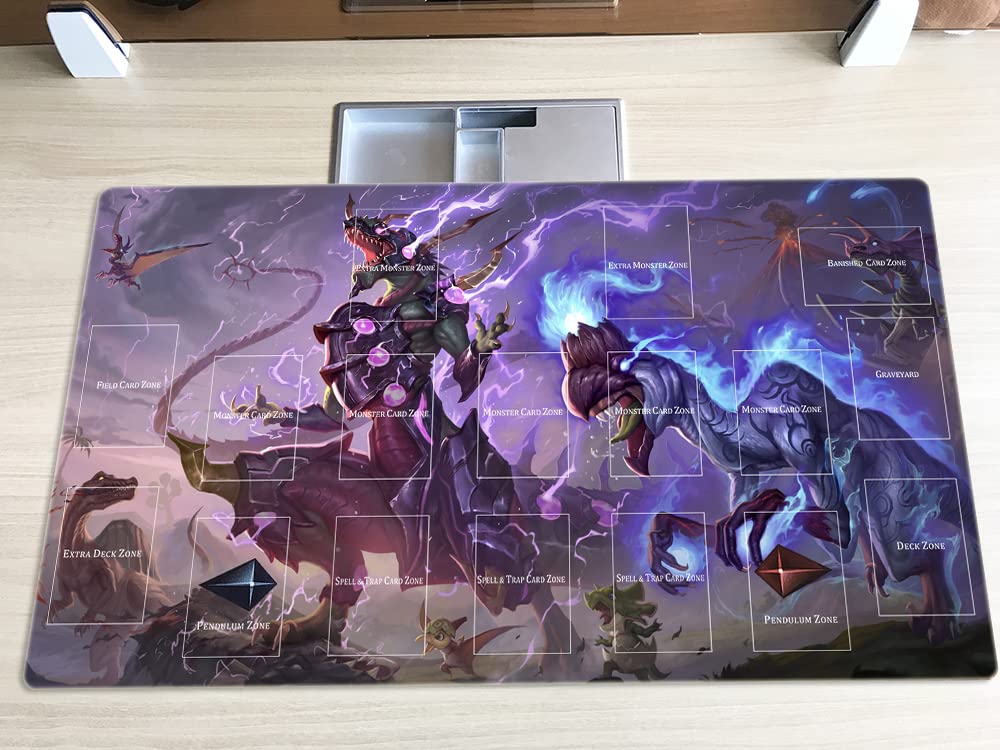 Mlikemat rollable portable playmat ready for travel to tournaments.