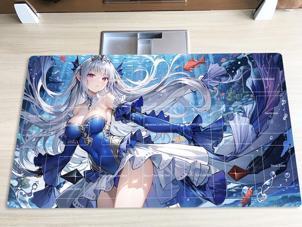 Mlikemat Tearlaments mat rolled for easy portability between games
