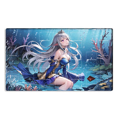 Mlikemat Tearlaments Playmat with zones for organized card layout