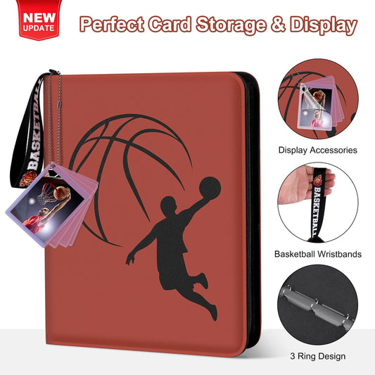 Mlikero binder interior shows 40 pages for organized storage of up to 720 cards.