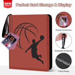 Mlikero binder interior shows 40 pages for organized storage of up to 720 cards.
