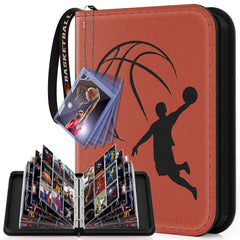 Mlikero basketball card binder front view highlights premium display and easy access.