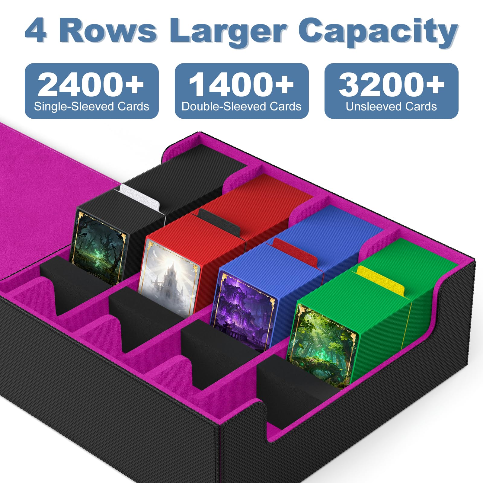 Mlikero box with 10 colorful dividers for easy organization.