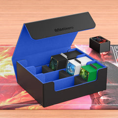 Mlikero case compatible with MTG, Pokémon, TCG and sports cards for versatile play.