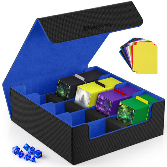 Mlikero Card Deck Case with magnetic closure securing travel-ready storage.