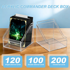 Mlikero Card Deck Case keeps sleeved cards safe and visible