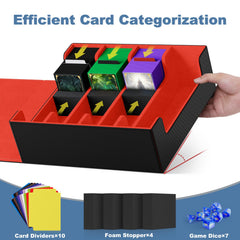 Mlikero case featuring ten colorful dividers for easy sorting