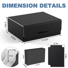 Mlikero case has a waterproof exterior to protect cards during trips.