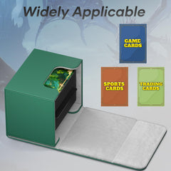Mlikero commander deck box demonstrates ample capacity for many sleeves.