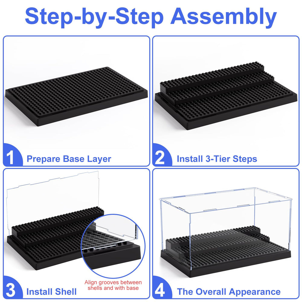 Mlikero compatible with most building blocks and vinyl figures