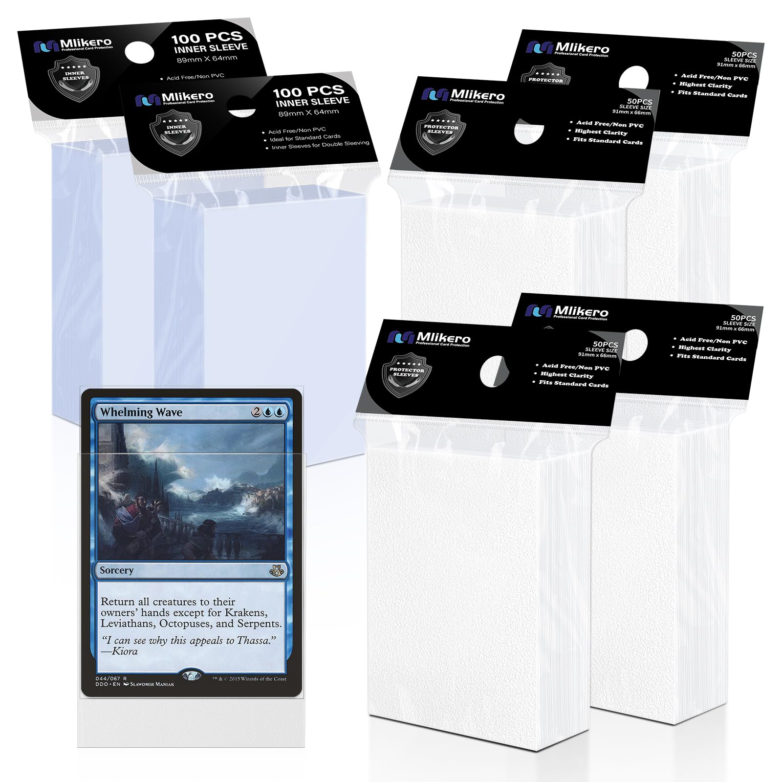 Mlikero double-sleeving bundle outer sleeves for full protection and clear display
