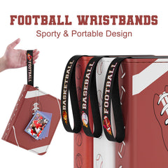 Mlikero binder wristband allows portable display of your football cards.