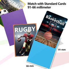 Mlikero polypropylene sleeves provide non-PVC, acid-free protection for cards.