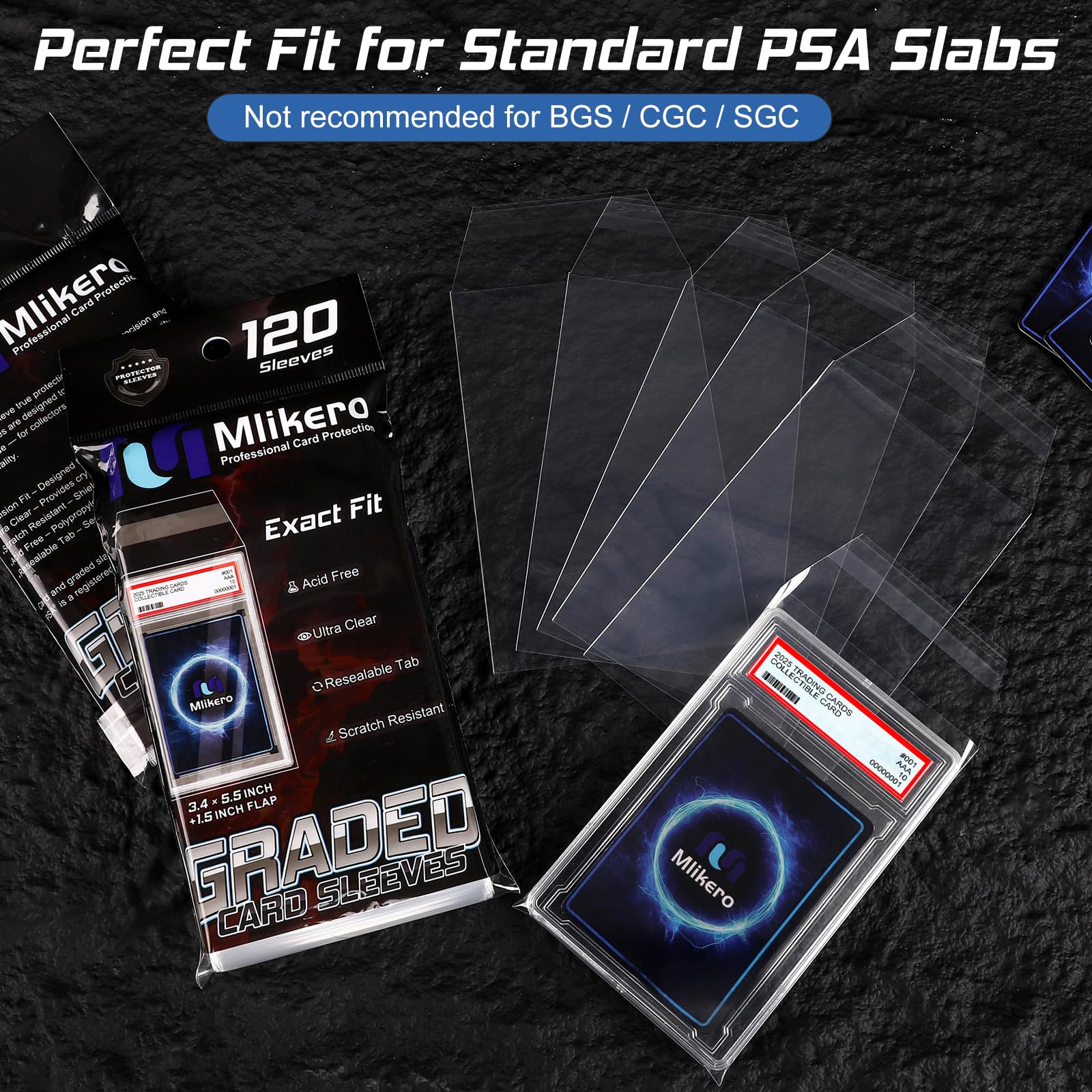 Mlikero PSA slabs compatibility sleeve provides snug wrap and reduced movement.