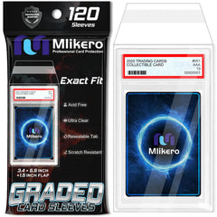 Mlikero slab sleeve perfect fit for PSA slabs, secure display.