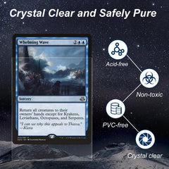 Mlikero waterproof, dustproof and scratch-resistant design maintains card quality