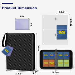 Mlikero binder offers wide compatibility with MTG, PKM, TCG, and more.