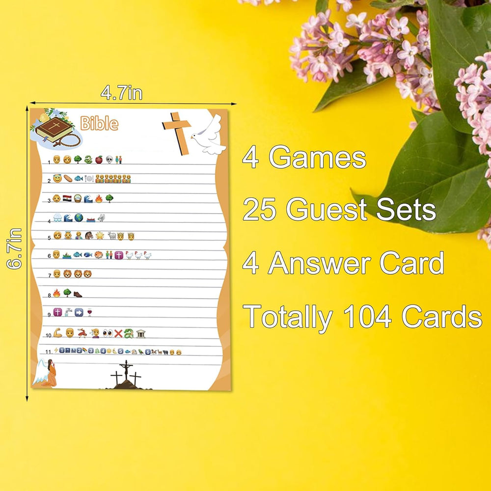 MLOLM symbol-guess-the-phrase game cards, fun for group play and memory-building.
