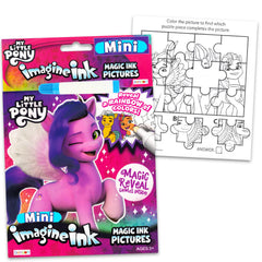 MLP four-book coloring set showing variety of activities