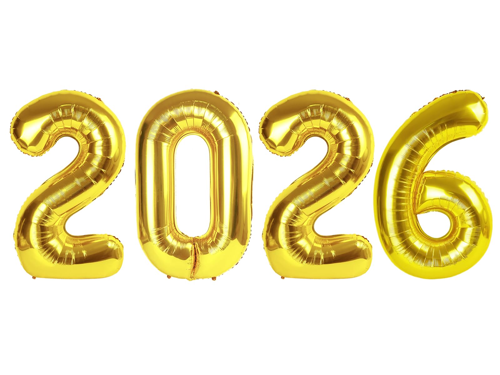 Mluchee 2026 number balloon 40inch for standout New Year decor