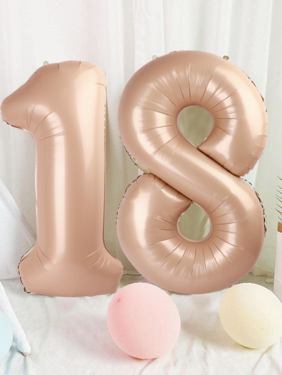 Mluchee 40-inch number 8 balloon wall decor enhances entryways and photos