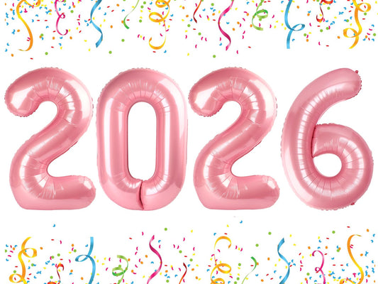 Mluchee 40inch number balloons 2026 for bold photo backdrops and celebrations