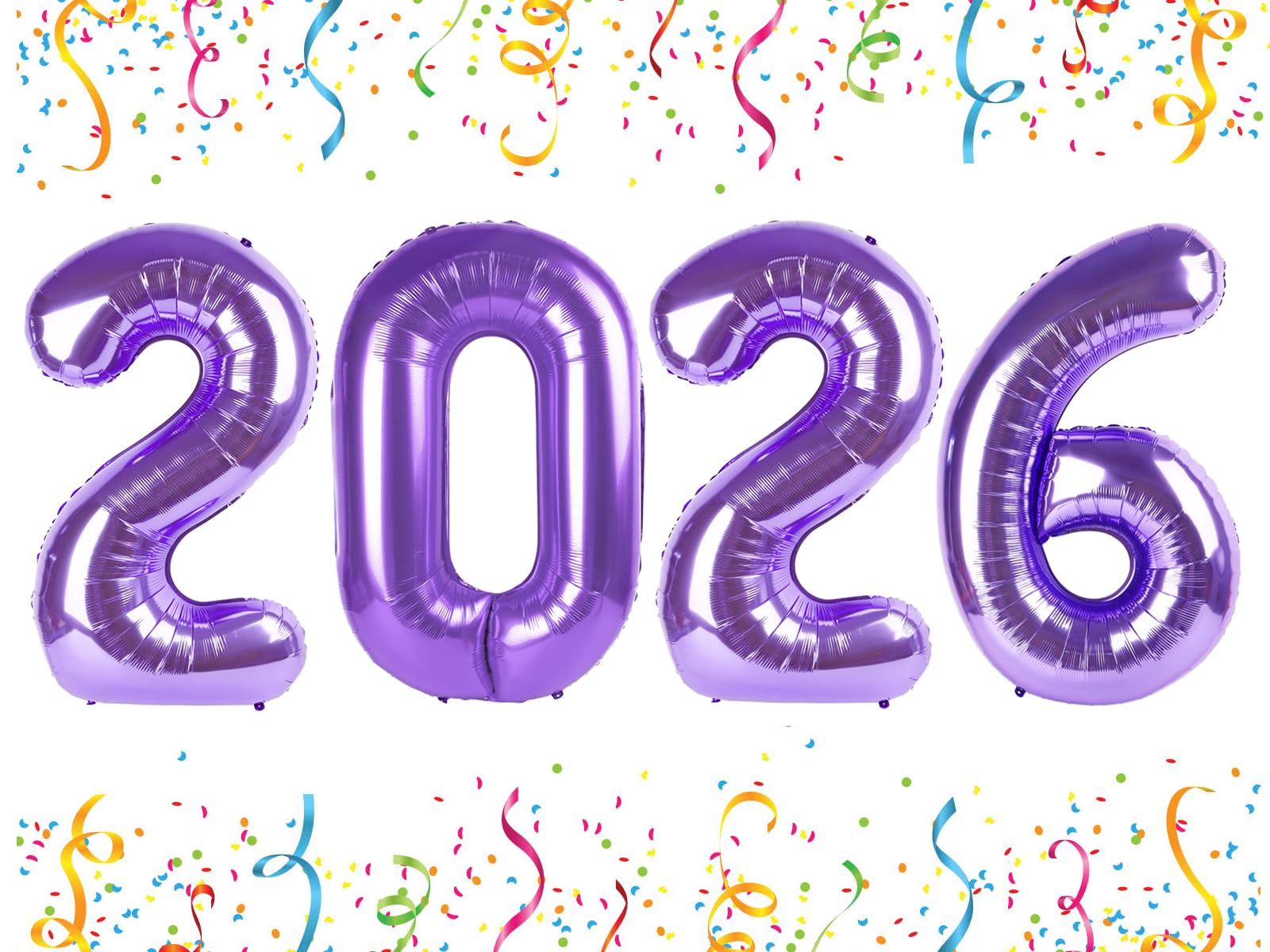 Mluchee 40-inch purple 2026 number balloon for bold decor in photos